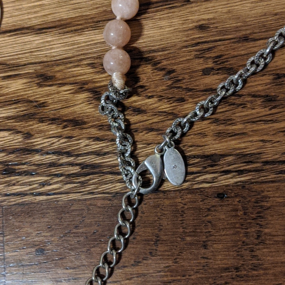 Rose Quartz necklace and 2 bracelets - Picture 4 of 8